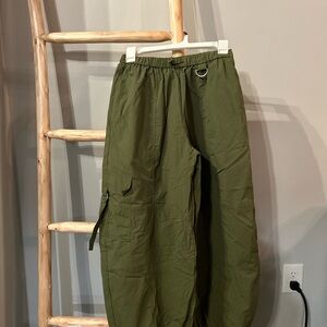 Women's Olive Cargo Pants